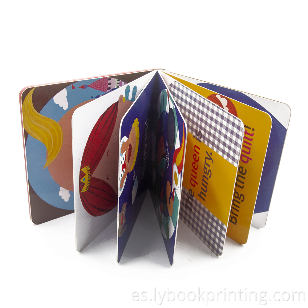 Venta caliente Funda de alta calidad Bibliotecas para ninos Libro de tablero de forma personalizada para niños Libro para colorear para colorear